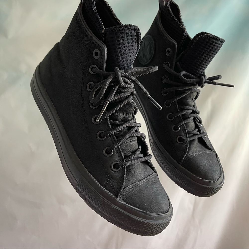 Converse  Chuck Taylor All Star Waterproof Nubuck Boot Men’s Size 7 or 8 - Picture 4 of 14